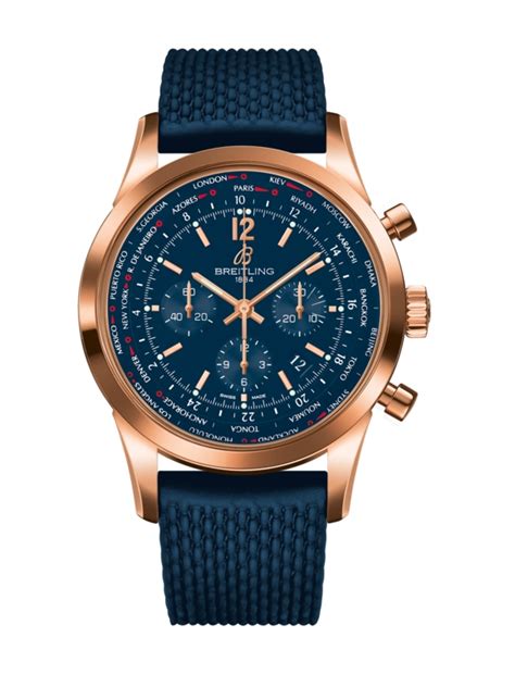 Breitling Transocean Chronograph Unitime Pilot 46 mm 